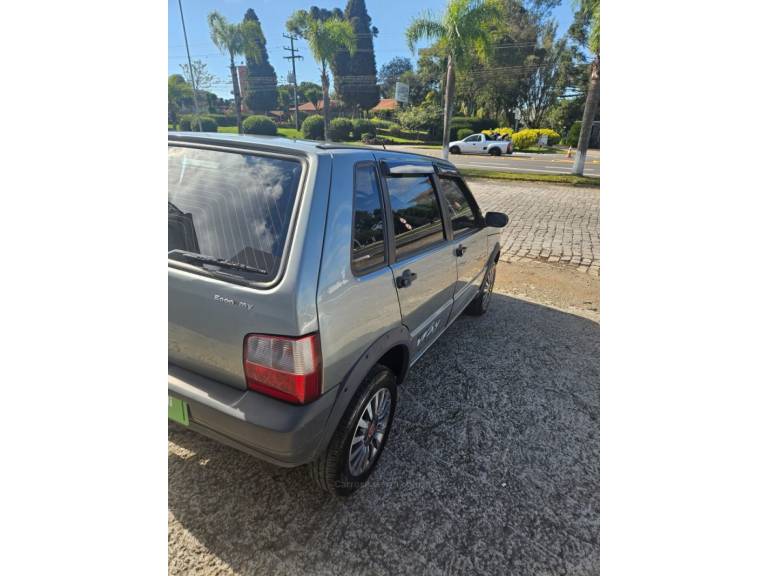 FIAT - UNO - 2009/2010 - Cinza - R$ 25.900,00