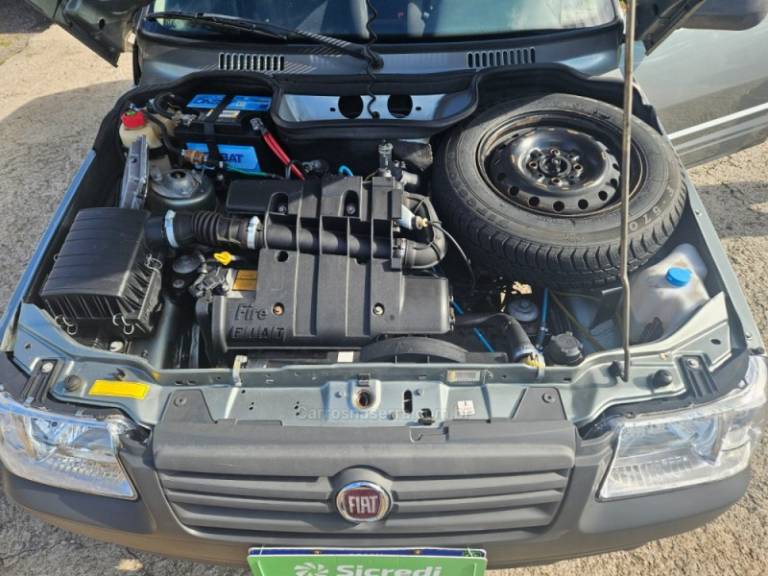 FIAT - UNO - 2009/2010 - Cinza - R$ 25.900,00